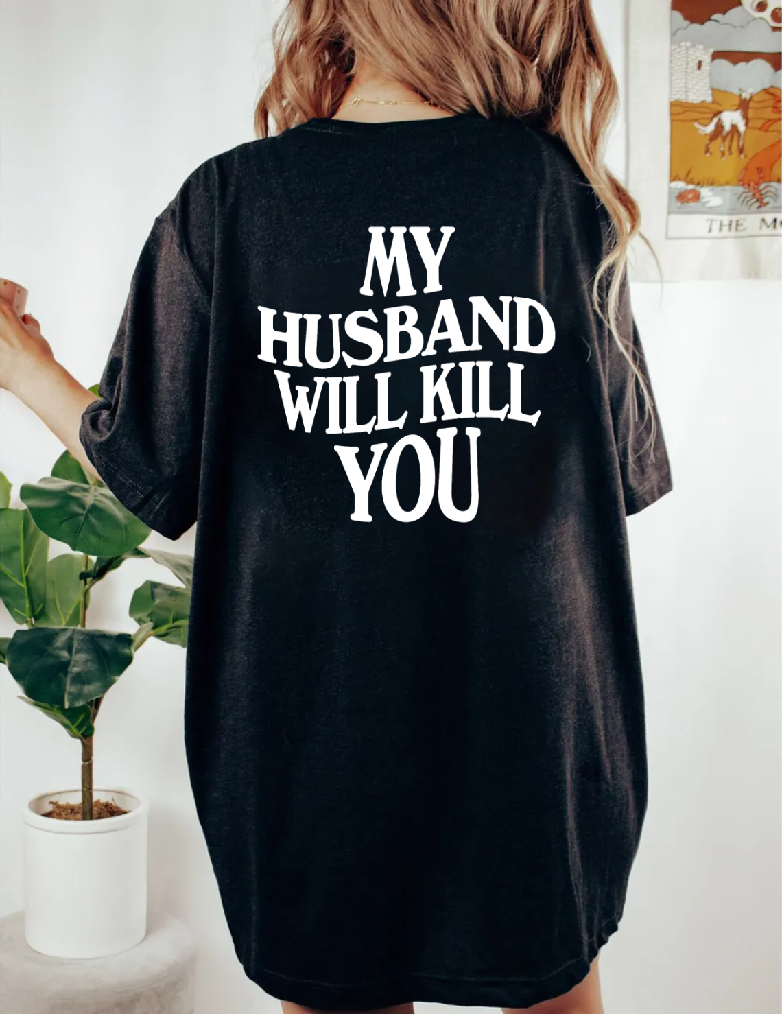 My Husband Will K*Ll You Tshirt, Valentine Gift, Valentine Shirt, Gift For Wife Shirt, Sarcasm Shirt For Wife, Couple Shirt Gift, Unisex Short Sleeve Tee Shirt, Gifts For Women Her