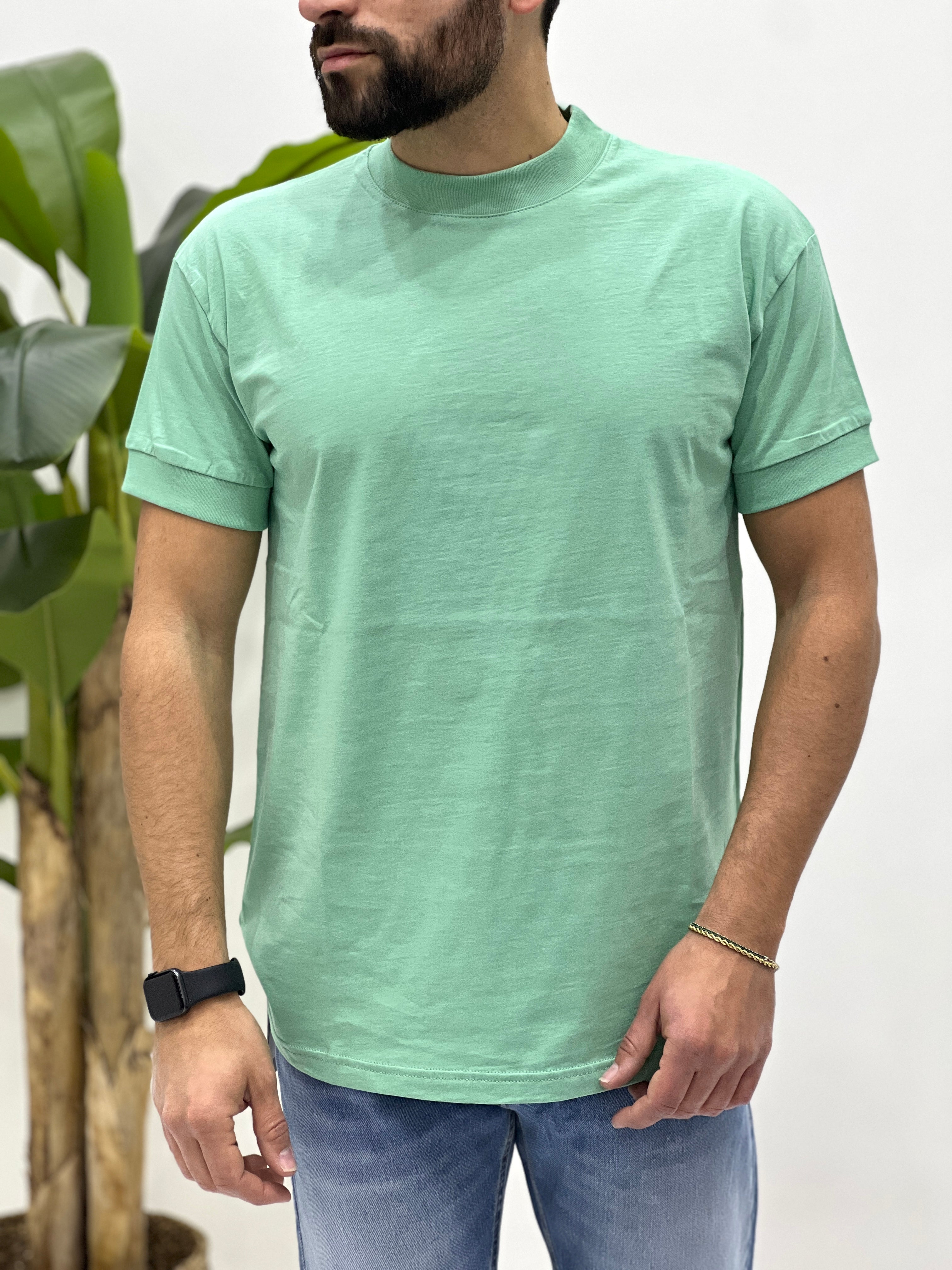 T-SHIRT MEZZO COLLO NJB