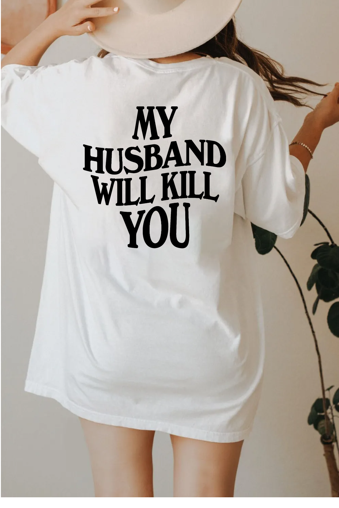 My Husband Will K*Ll You Tshirt, Valentine Gift, Valentine Shirt, Gift For Wife Shirt, Sarcasm Shirt For Wife, Couple Shirt Gift, Unisex Short Sleeve Tee Shirt, Gifts For Women Her