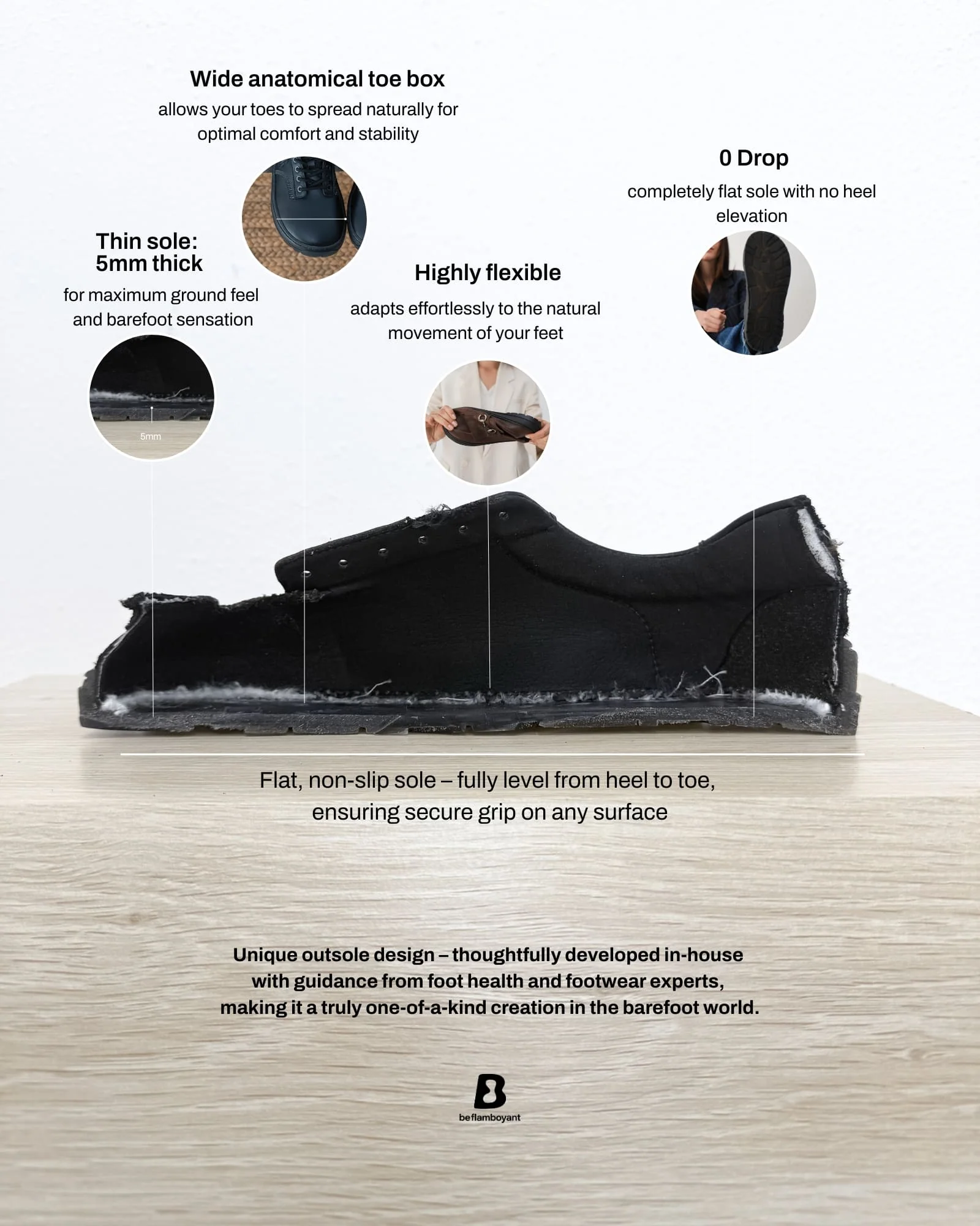 Glitter Silver Barefoot Sneakers - Purpose