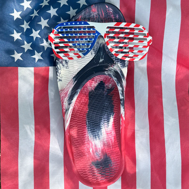 Recovery Flip Flop, USA Marble