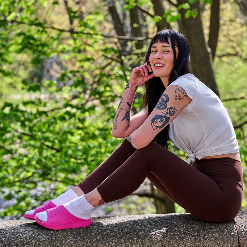 Recovery Slide, Crescent Moonberry Pink