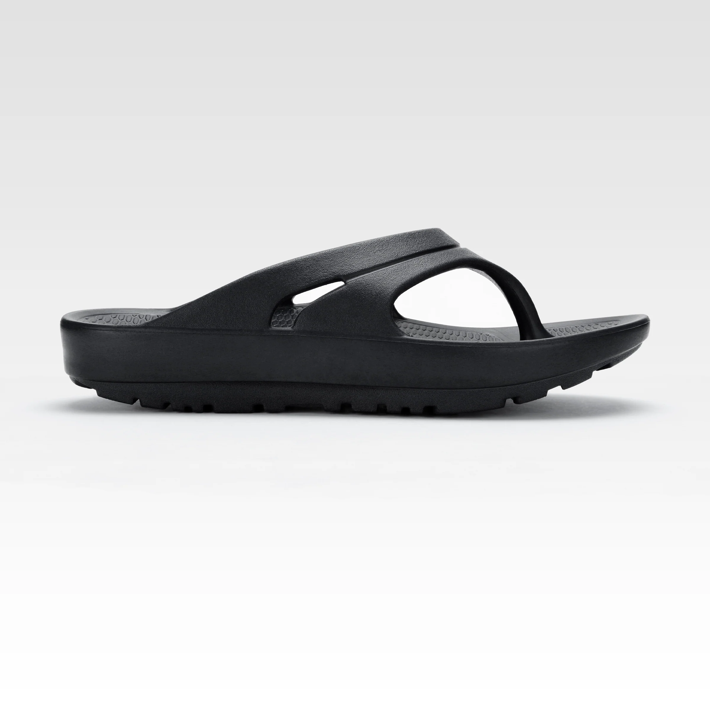 Youth Recovery Flip Flop, Cool Your Jets Black